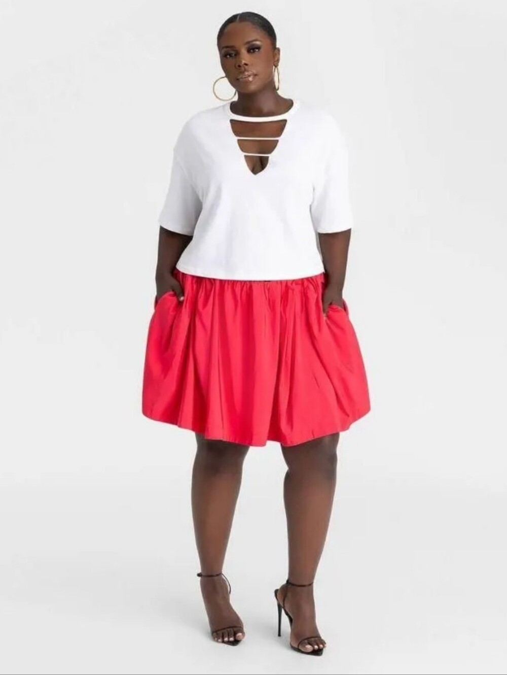 KBB The Bubble Skirt In Pink
